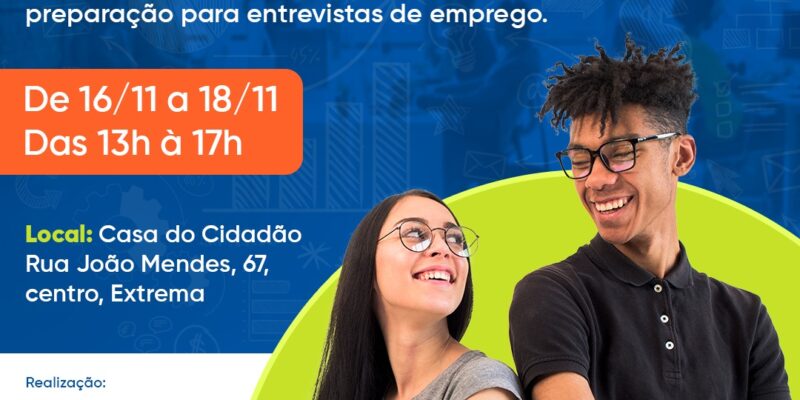 Oficinas Preparatórias para o Trabalho serão realizadas no CAC 