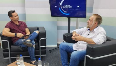 POLÍTICA E SAÚDE SÃO ASSUNTOS DE HOJE NO CÂMARA ENTREVISTA