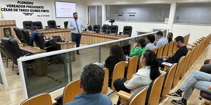 CÂMARA PROMOVE PALESTRA SOBRE CONDUTAS VEDADAS NO ANO ELEITORAL