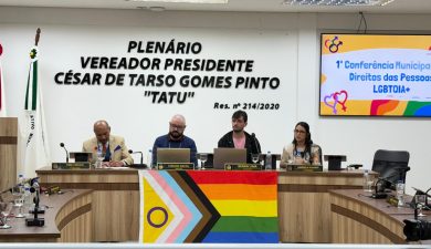 CÂMARA SEDIA A 1ª CONFERÊNCIA MUNICIPAL LGBTQIAPN+ DE EXTREMA