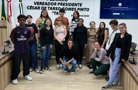 ESTUDANTES DEFINEM PROPOSTAS NA PLENÁRIA MUNICIPAL DO PJ 2025