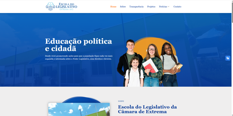 ESCOLA DO LEGISLATIVO REAFIRMA SEU COMPROMISSO COM A TRANSPARÊNCIA ATRAVÉS DE NOVO SITE