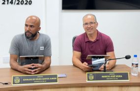 VEREADORES REALIZAM REUNIÃO CONJUNTA DE COMISSÕES DE LEGISLAÇÃO E DE JUSTIÇA