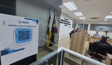 CÂMARA DE EXTREMA DISPONIBILIZA QR CODE PARA ACESSO À PAUTA DAS REUNIÕES