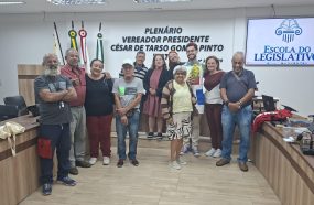 CÂMARA MAIS RECEBE PALESTRA SOBRE ATIVIDADES LÚDICAS PARA OS IDOSOS