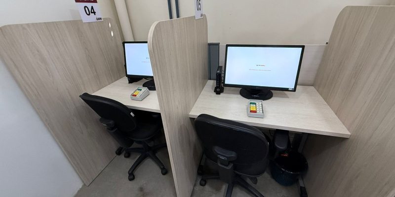PROVA ELETRÔNICA DE TRÂNSITO APLICADA NA UAI EXTREMA TEM GRANDE PROCURA COM PRATICIDADE PARA O CIDADÃO
