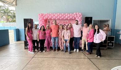 CÂMARA PARTICIPA DE MOBILIZAÇÃO DO OUTUBRO ROSA  EM PARCERIA COM A PREFEITURA