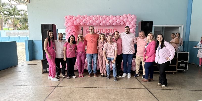 CÂMARA PARTICIPA DE MOBILIZAÇÃO DO OUTUBRO ROSA EM PARCERIA COM A PREFEITURA