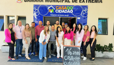 CASA DO CIDADÃO COMEMORA 16 ANOS DE ATENDIMENTO À POPULAÇÃO DE EXTREMA