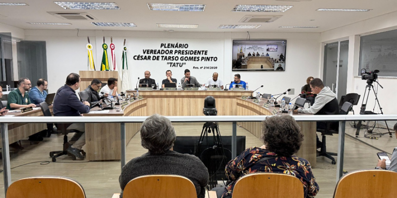 VEREADORES APROVAM PROJETOS DE SAÚDE, EDUCAÇÃO E CULTURA NA 25ª REUNIÃO