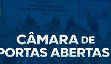 PROFESSORES JÁ PODEM INSCREVER SEUS ALUNOS PARA O PROJETO CÂMARA DE PORTAS ABERTAS