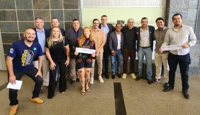 EXTREMA MARCA PRESENÇA NO LANÇAMENTO DO PJ MINAS EM BH