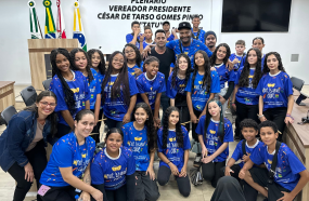 PROJETO DE MÚSICA AUÊ TRAZ RITMO E ALEGRIA AO “CÂMARA DE PORTAS ABERTAS”