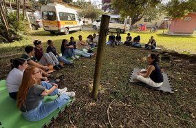 CRIE RECEBE ESTUDANTES DO PARLAMENTO JOVEM DE EXTREMA