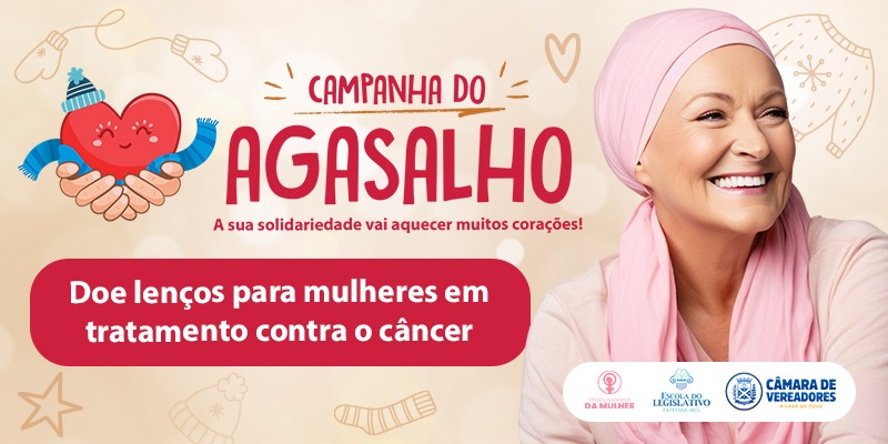 CAMPANHA DO AGASALHO 2026 AMPLIA SOLIDARIEDADE COM ARRECADAÇÃO DE LENÇOS